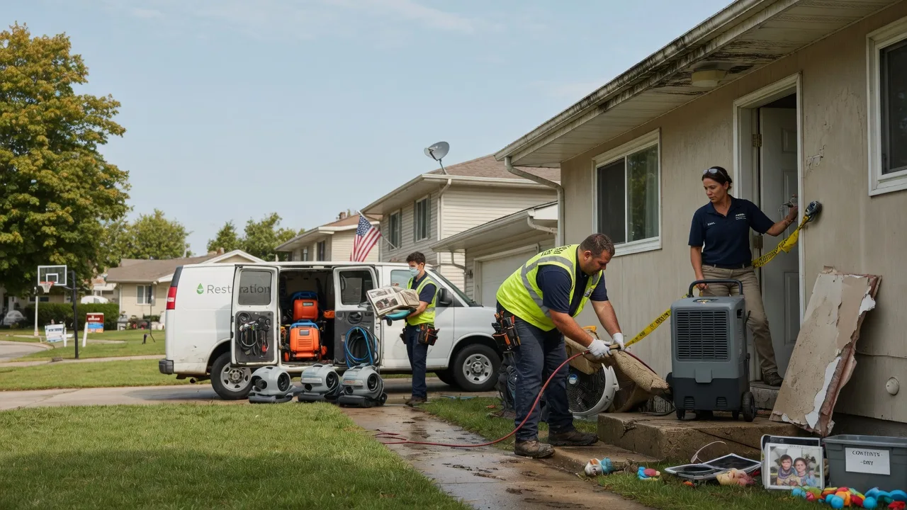 Water Damage Restoration in Bloomington, TX near me